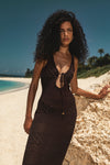 SONOMA MAXI DRESS - CHOCOLATE