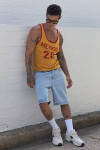 SORETTI KNIT TANK - MEXICO PAPAYA