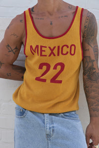 SORETTI KNIT TANK - MEXICO PAPAYA