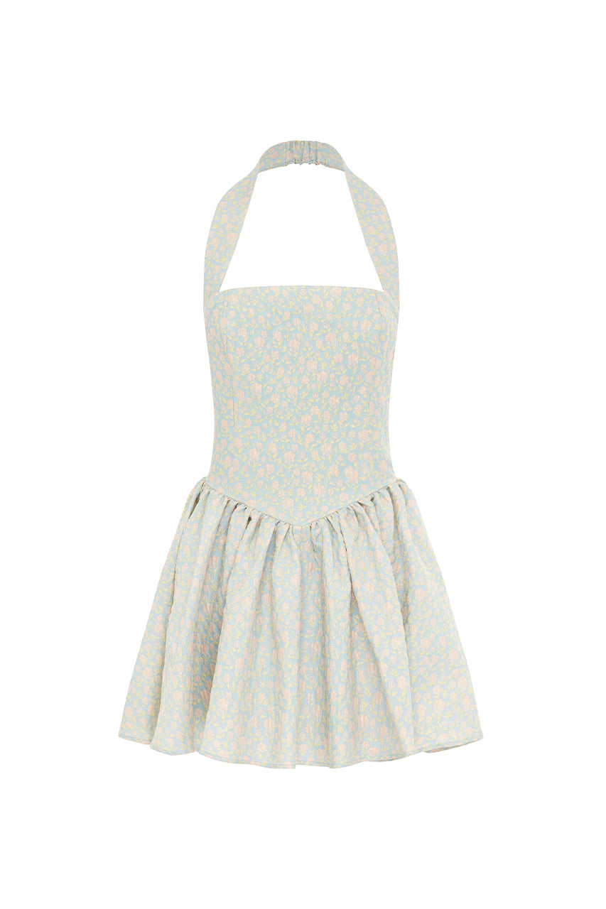 SUENA MINI DRESS - PINK ROSE