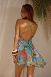 SURREY MINI DRESS - CARINA PRINT