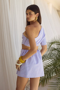 SUZANNA MINI DRESS - PURPLE