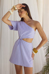 SUZANNA MINI DRESS - PURPLE