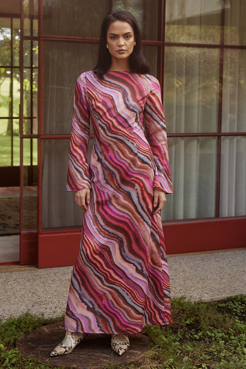 APOSTLE MAXI DRESS - APOSTLE PRINT