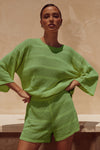 SAMIA SHORT - APPLE