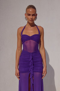 TALLULA MAXI DRESS - PURPLE