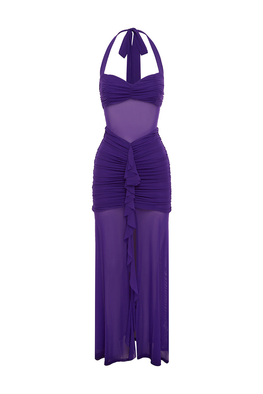 TALLULA MAXI DRESS - PURPLE