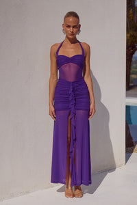 TALLULA MAXI DRESS - PURPLE