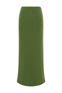 TANZIA MAXI SKIRT - KHAKI