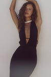 TAPIA MAXI DRESS - BLACK