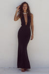 TAPIA MAXI DRESS - BLACK