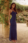TASMIN MAXI DRESS - NAVY