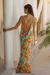 TIANA MAXI DRESS - DIAZ AQUA