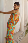 TIANA MAXI DRESS - DIAZ AQUA