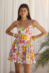 TILDAH MINI DRESS - TILDAH MULTI