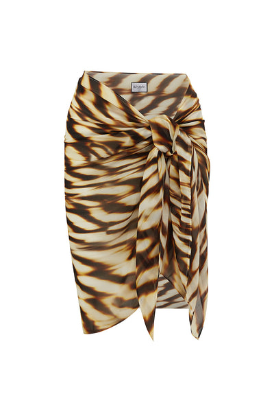 TROPEZ SARONG - ARIZONA CHOC