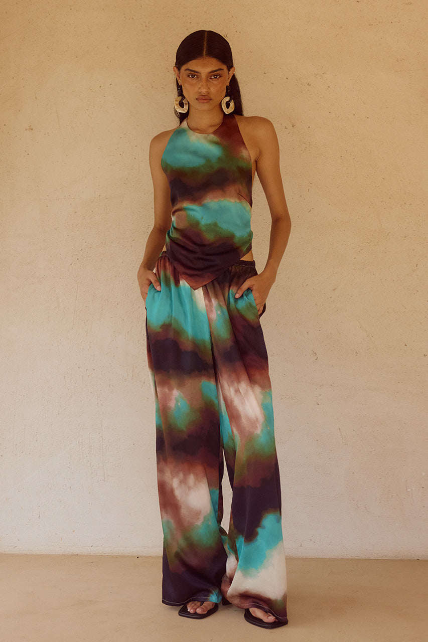 VEGA HALTER TOP - VEGA CHOCOLATE