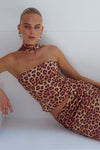 VERITY TOP - LEOPARD PRINT