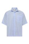 VINCENZO SHIRT - SKY BLUE/WHITE STRIPE