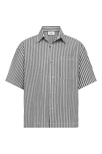 VINCENZO SHIRT - BLACK/WHITE STRIPE