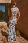 LANI KELANI TOP - NAVY FLORAL