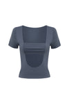 ELLIOT TOP - STEEL