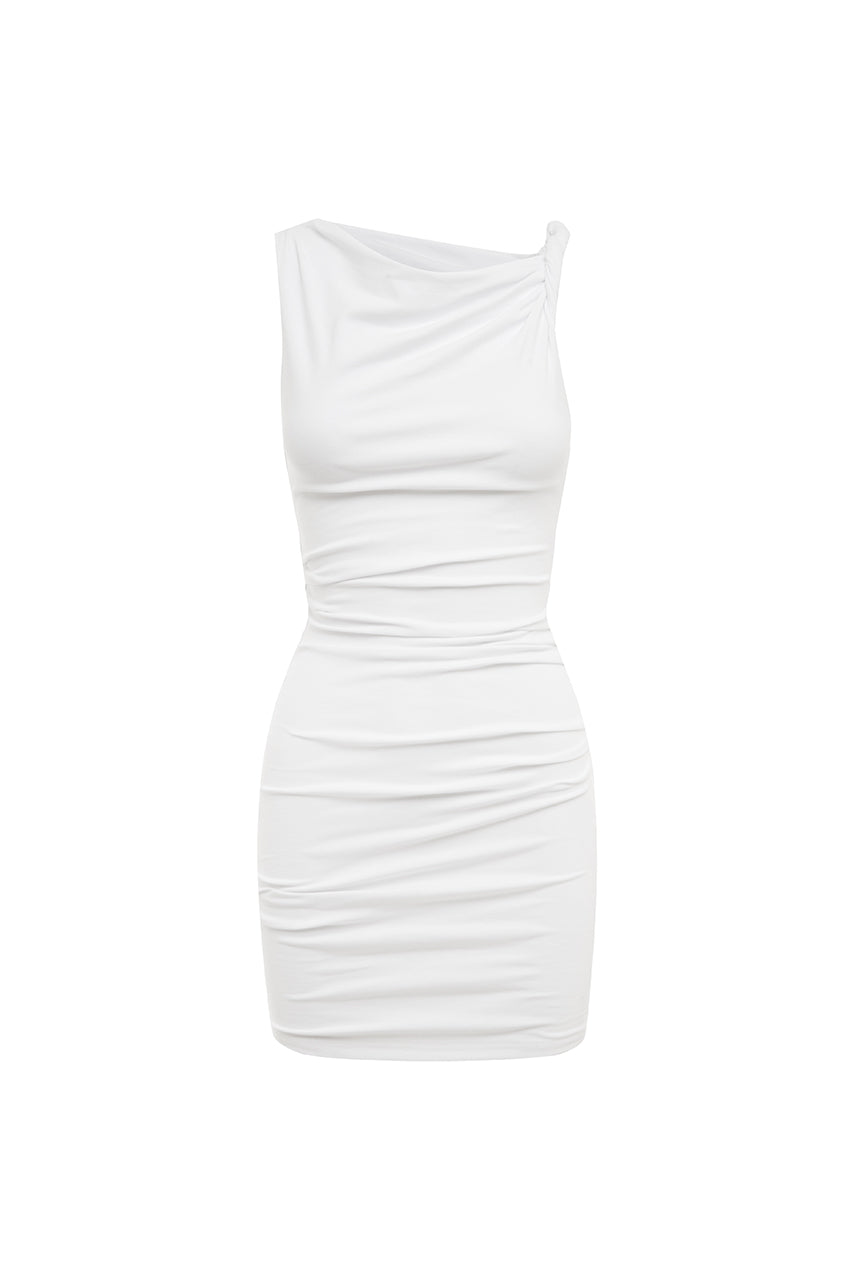 MASON MINI DRESS - WHITE