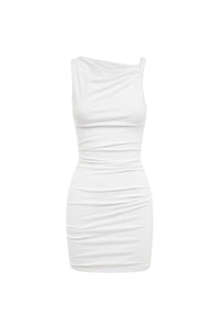 MASON MINI DRESS - WHITE