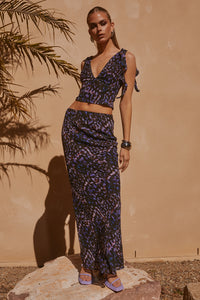 OXANA MAXI SKIRT - IRIS OXANA
