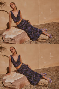 OXANA MAXI SKIRT - IRIS OXANA