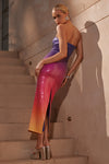 MALIBU MIDI DRESS - SUNSET