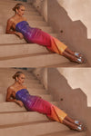 MALIBU MIDI DRESS - SUNSET