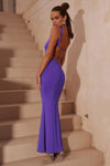MADONI MAXI DRESS - PURPLE