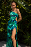 BARZILIO DRESS - CALISTA GREEN