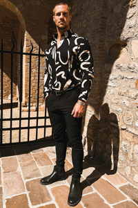 MEN'S L/S SHIRT - YORK BLACK