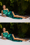 BARZILIO DRESS - CALISTA GREEN