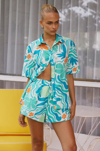 AVELINE SHIRT - MONTERO PRINT