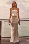 KALINA MAXI SKIRT - WHITE