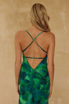 BENITO MAXI DRESS - CALISTA GREEN