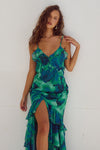 NAMARI MAXI DRESS - CALISTA GREEN