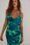 NAMARI MAXI DRESS - CALISTA GREEN