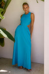 MURILO MAXI DRESS - BLUE