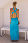 MURILO MAXI DRESS - BLUE