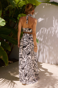 VENUS MAXI DRESS - SANTINO BLACK