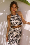 VENUS MAXI DRESS - SANTINO BLACK