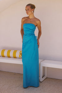 MURILO MAXI SKIRT - BLUE
