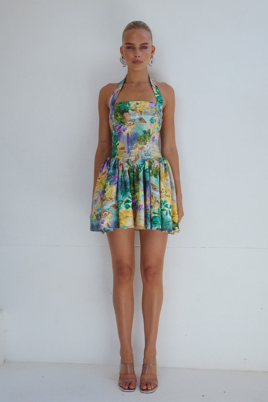 WINSLOW MINI DRESS - ESME PRINT