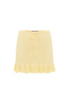 XANDI MINI SKIRT - LEMON