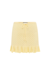 XANDI MINI SKIRT - LEMON