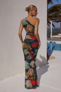 ZARELA MAXI SKIRT - ASHA PRINT